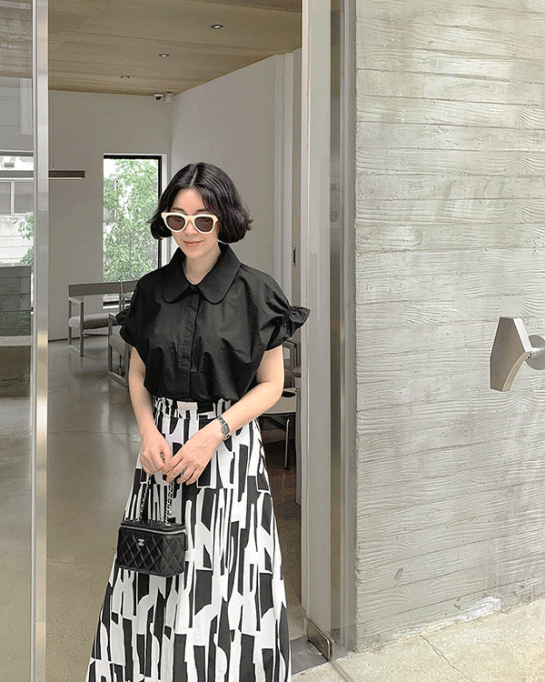 メイビーカラーブラウス