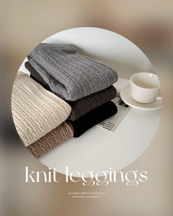 波クルーラーレギンス