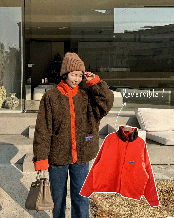 ポーグルリバーシブルジャンパ