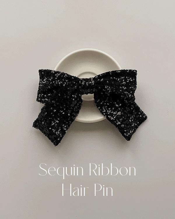 スペンコールリボンヘアピン