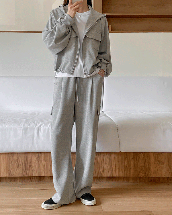 ポケットバンディングパンツ