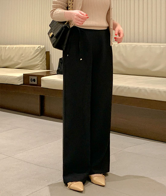ストリングバンディングパンツ