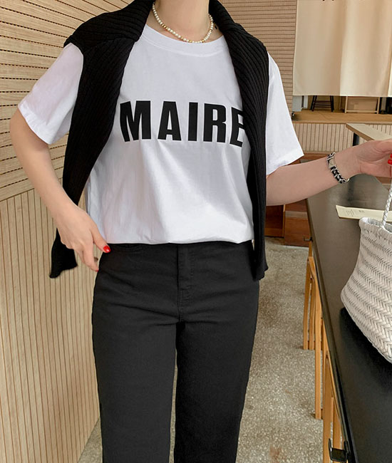 マイル半そでティー