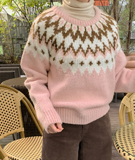 ウィンターリングウールニット