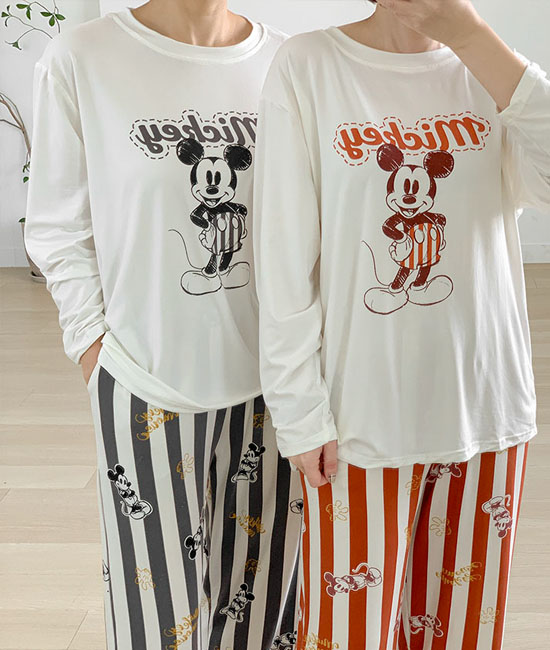 ミッキーボードルナイトウエア