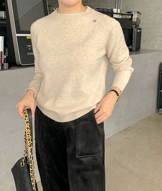 モエンウールキャッシュニット