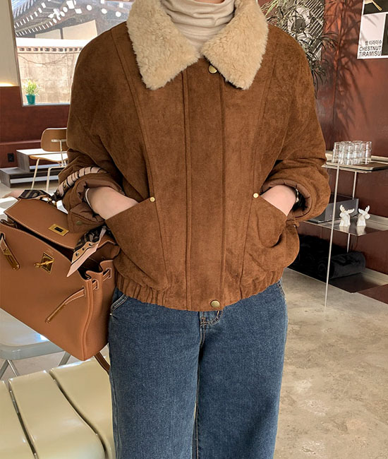 울 스웨이드 배딩