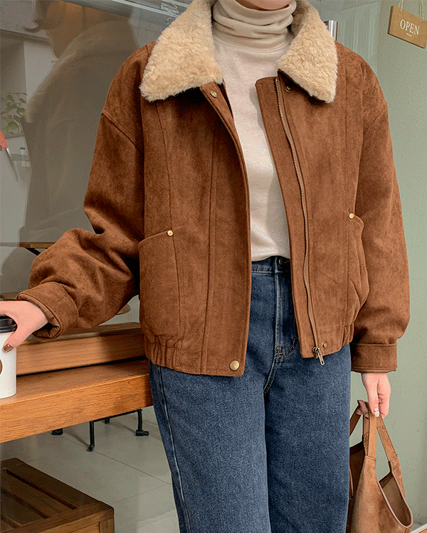 울 스웨이드 배딩