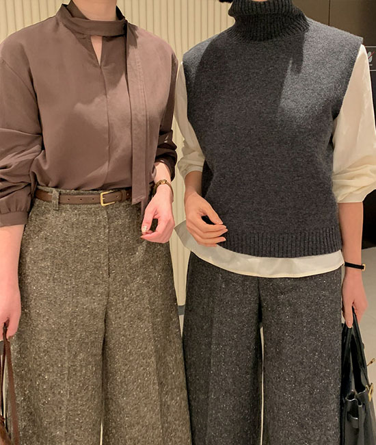 ローラ・タイ・ブラウス