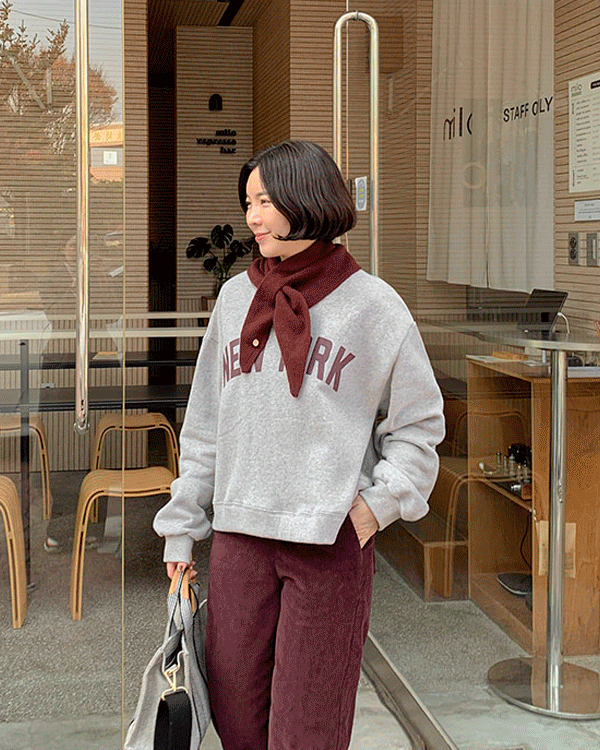 三角ウール100マフラー