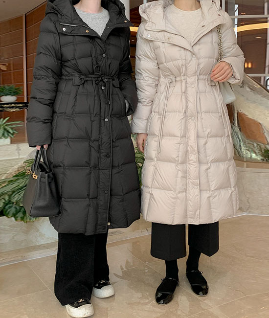 アークダックダウンロングパディング