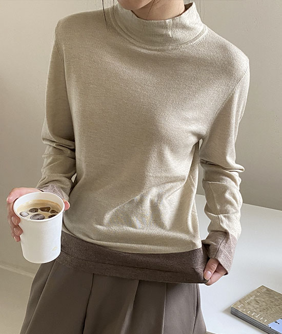 9番配色 バンポーラニット