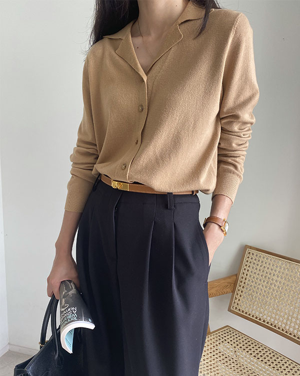 10番タイムズニットカーディガン