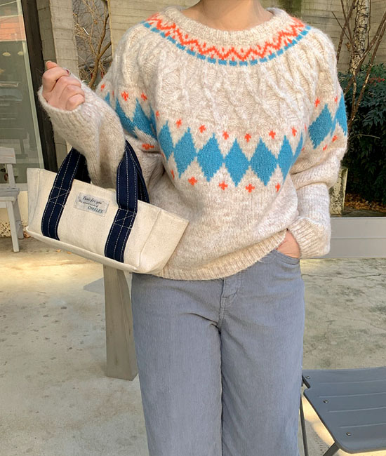 ウィンターノルディックニット