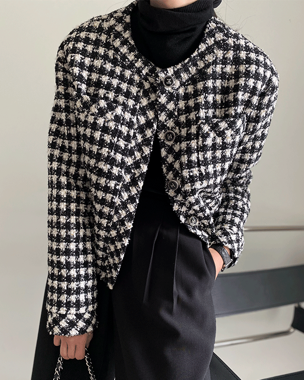 12番シャラウンドツイードジャケット