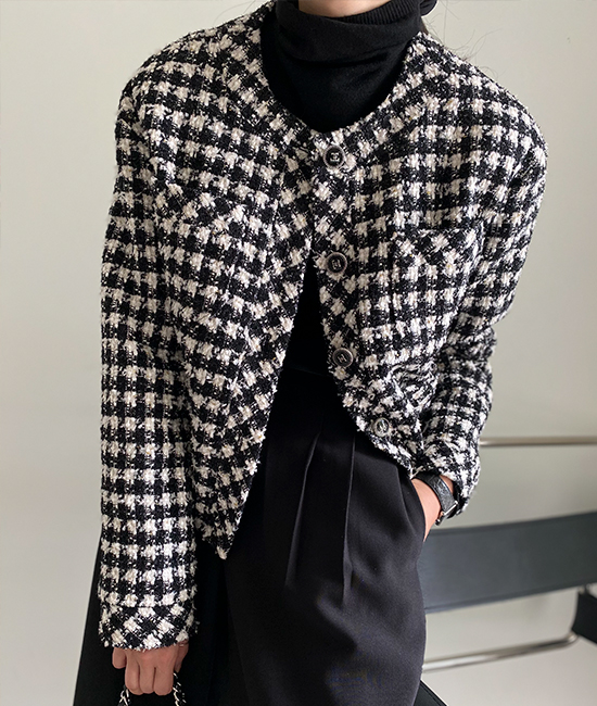 12番シャラウンドツイードジャケット