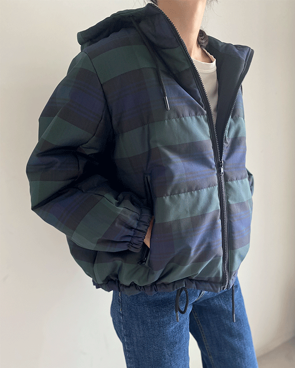 11番 チェックバディング ジャンパ