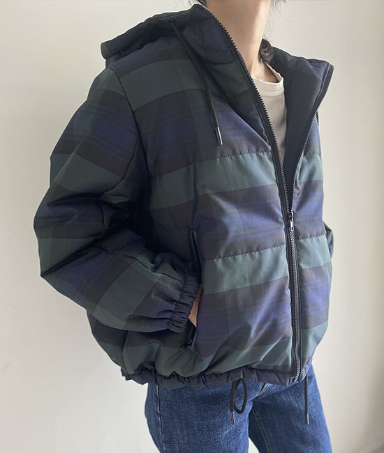 11番 チェックバディング ジャンパ