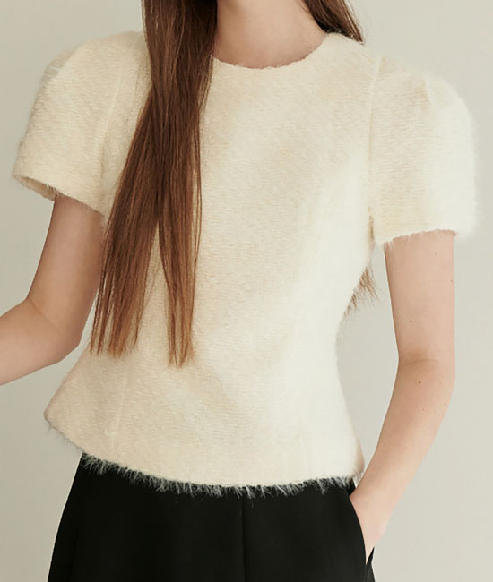 ローラ パフ ブラウス