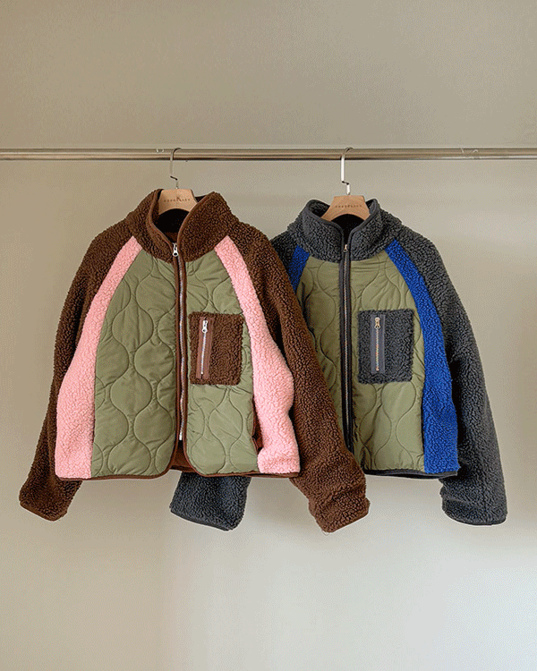 ダンブル配色バディング