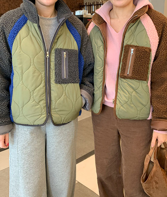 ダンブル配色バディング