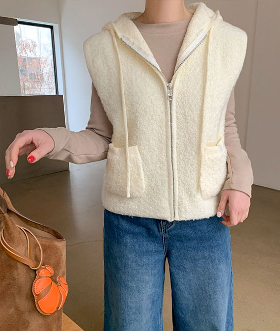 ブックルフードニットベスト