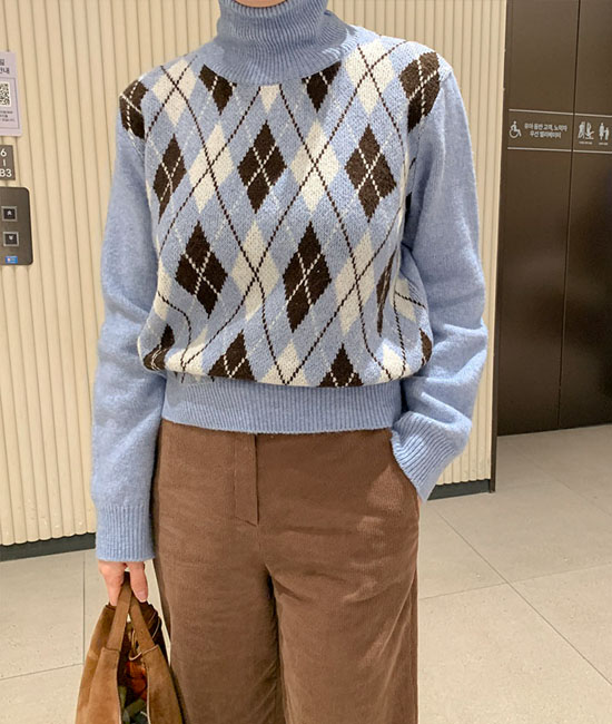 ビンスアーガイルポロニット