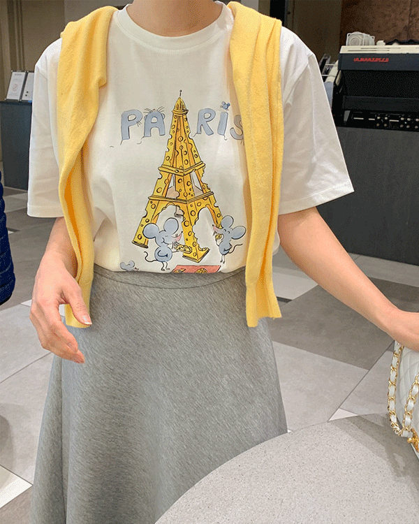 エッフェル半そでティー