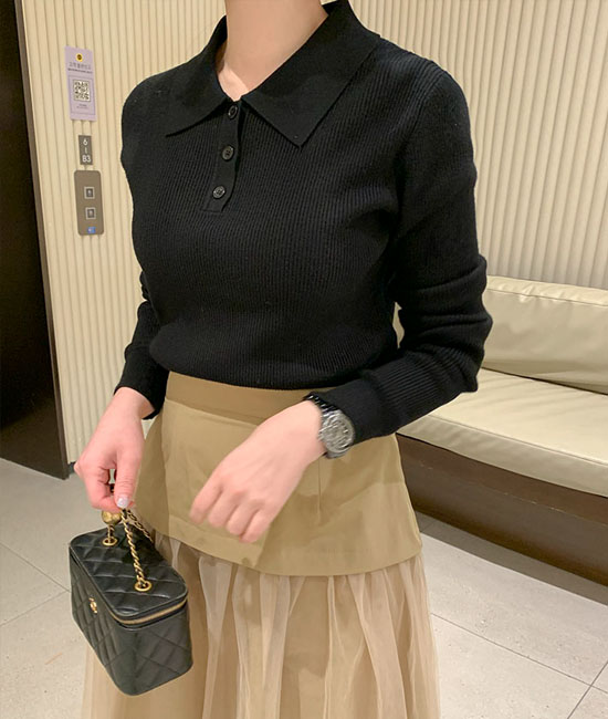 デイリーカラーニット