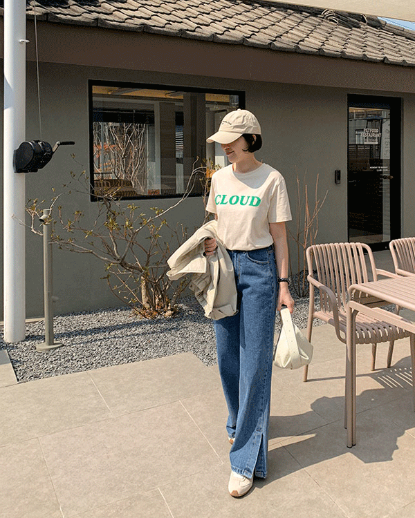 クラウド半そでティー