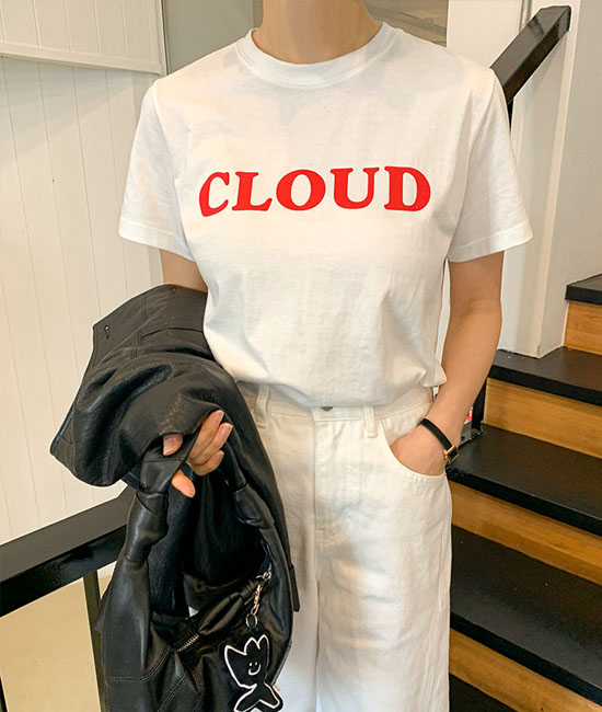 クラウド半そでティー