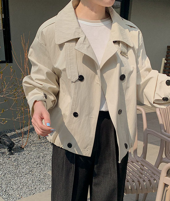 ダブルトレンチジャケット