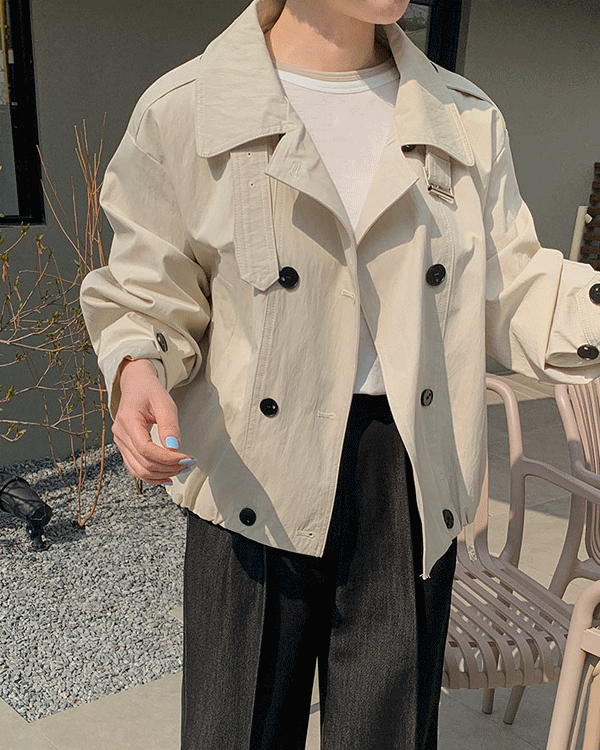 ダブルトレンチジャケット