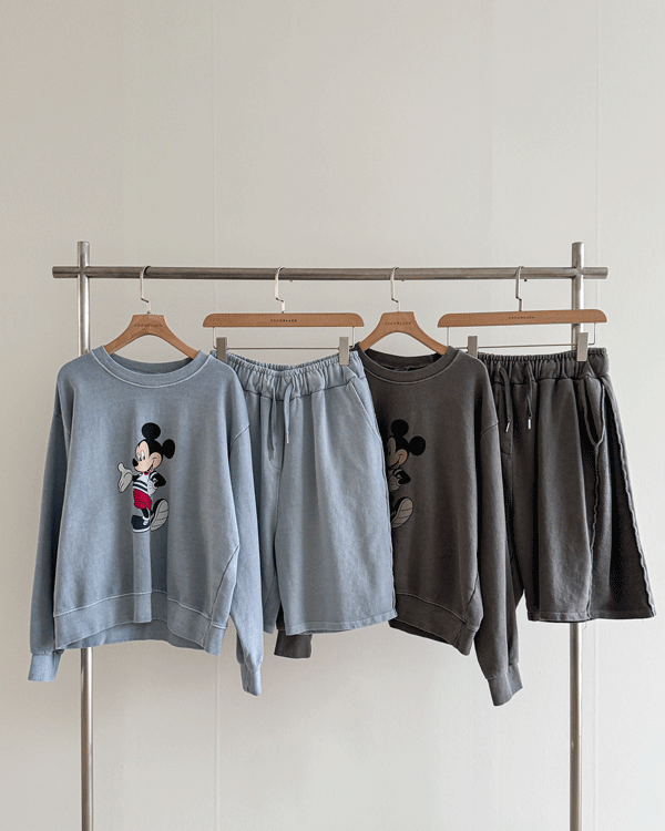 ミッキーマンツーマンパンツセット