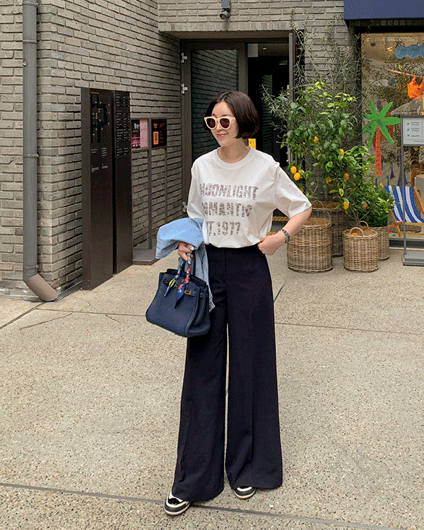 リバース半そでティー