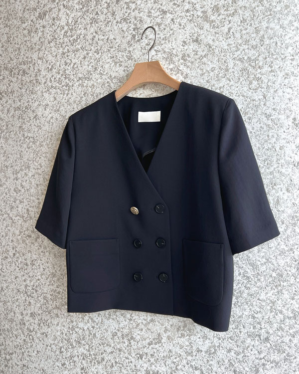 ダブルショット半そでジャケット