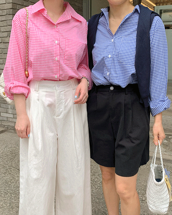 タミチェックシャツ