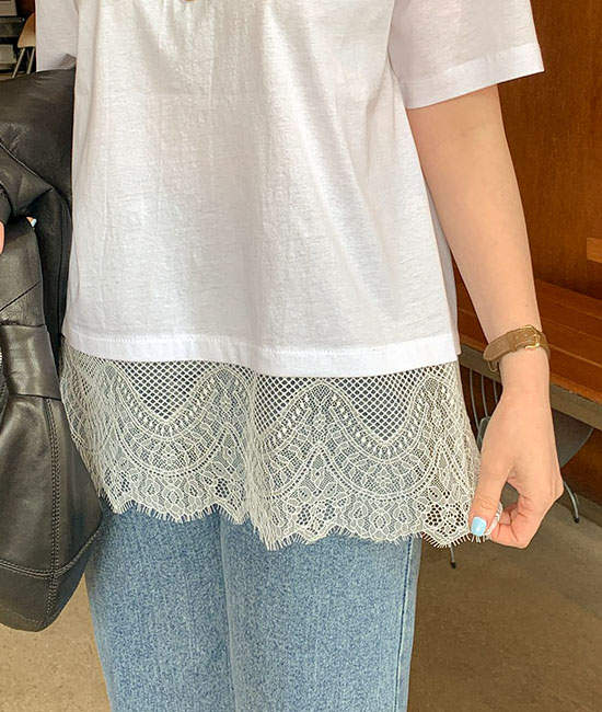 アンナレース半そでティー