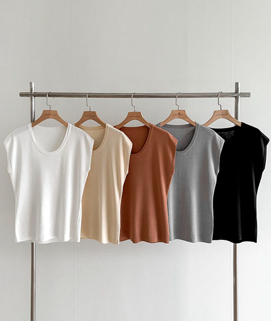 夏ユネック袖なし