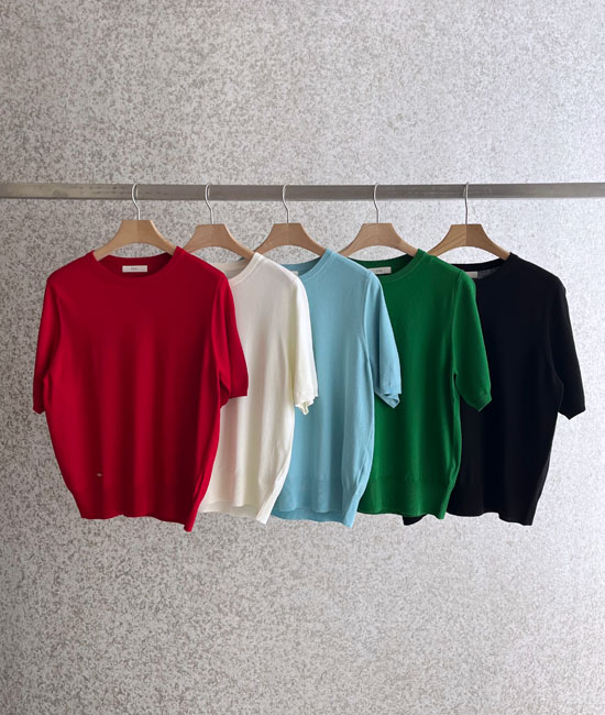 サマーストレッチニット