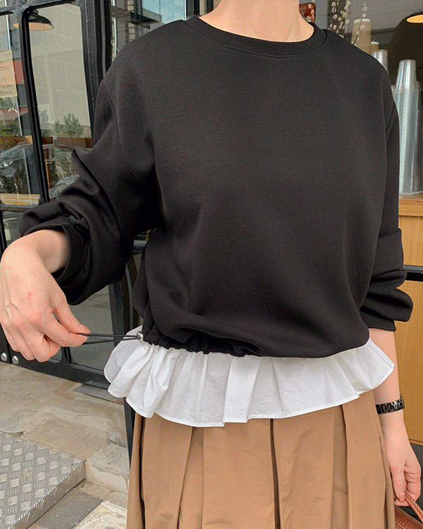 レイヤードフリルマンツーマン