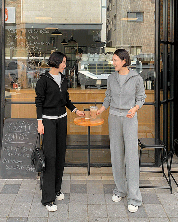 企画ジップアップニットセット