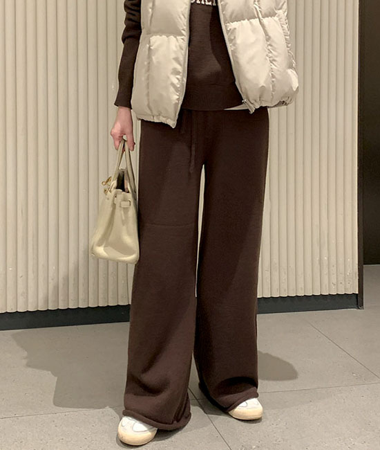 モエルニットパンツ